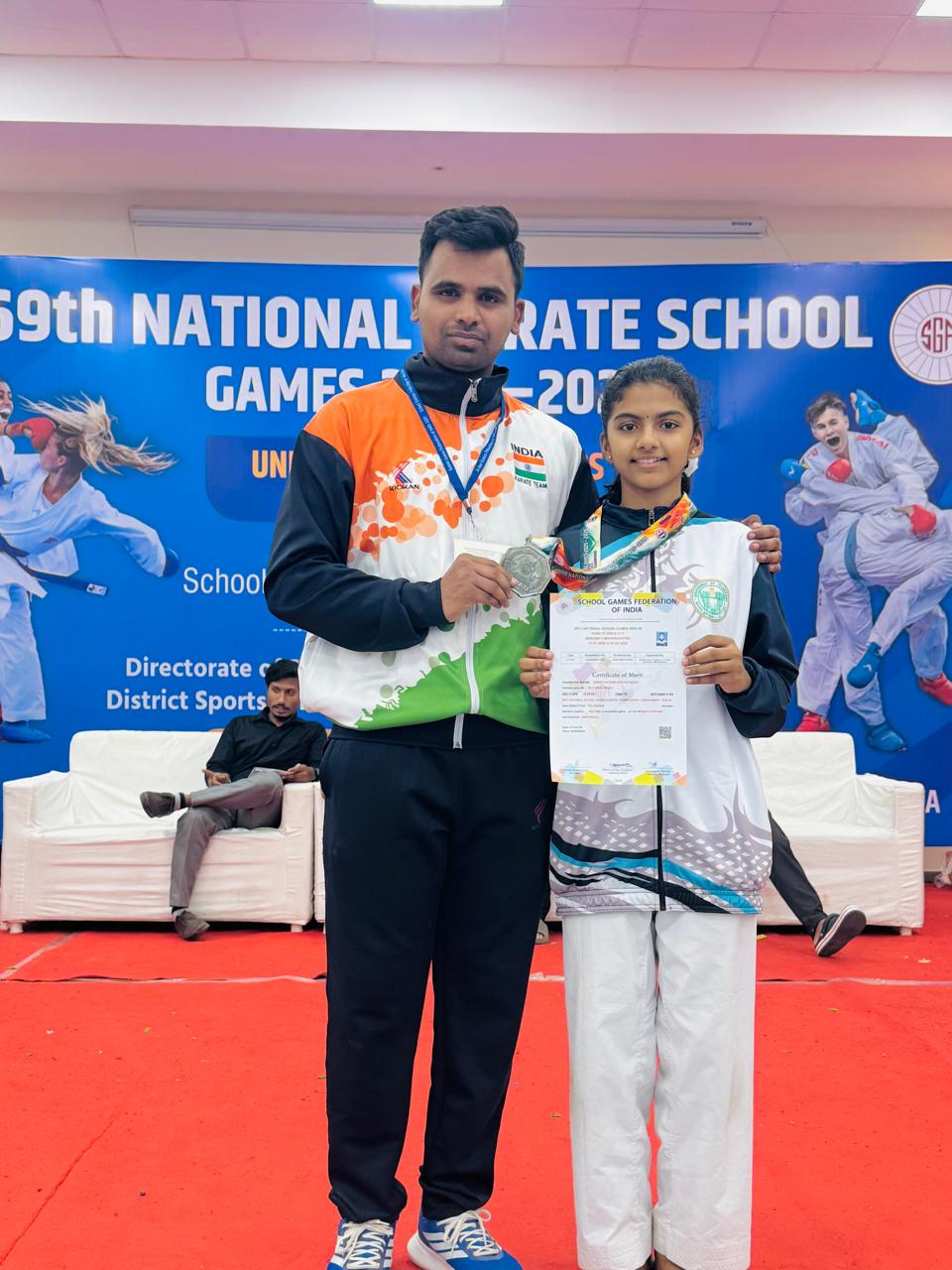 69th School Games karate championship